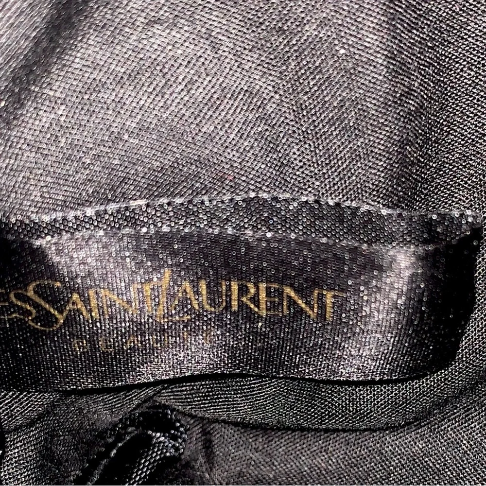 Ysl Red Patent zippy pouch